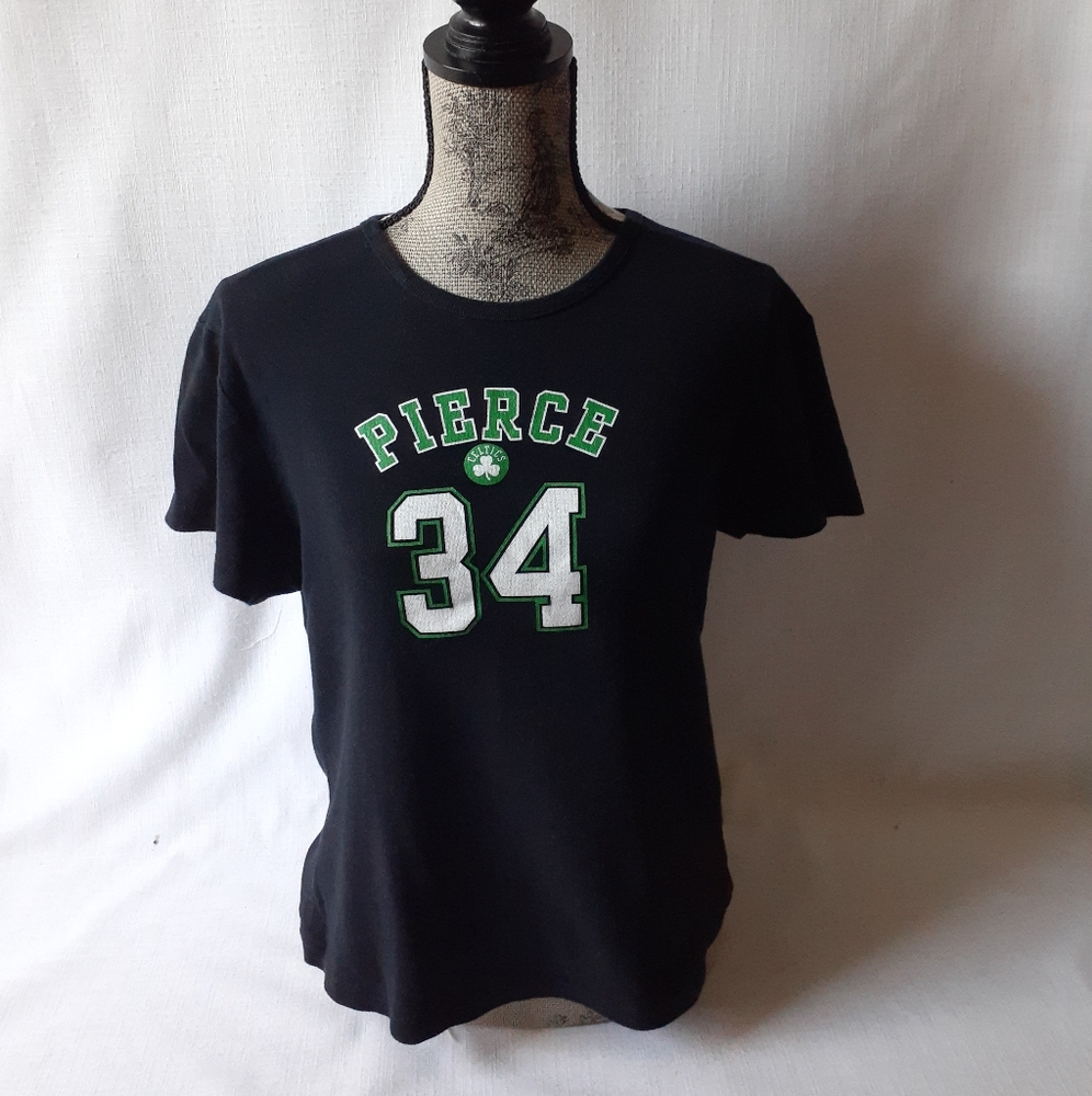 Boston Celtics #34 Pierce women's short sleeve T